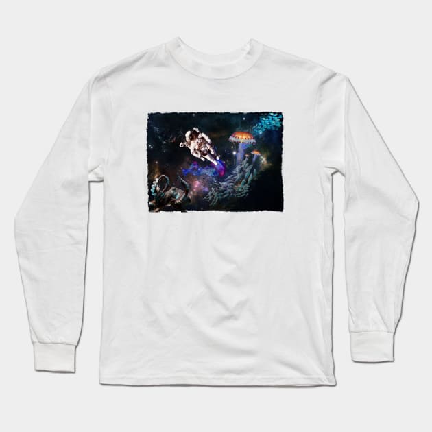 The Depths Long Sleeve T-Shirt by handnicole